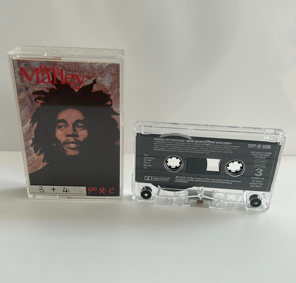 Bob Marley & The Wailers – Songs of Freedom (cassette), Ophalen of Verzenden, Gebruikt, 1 bandje