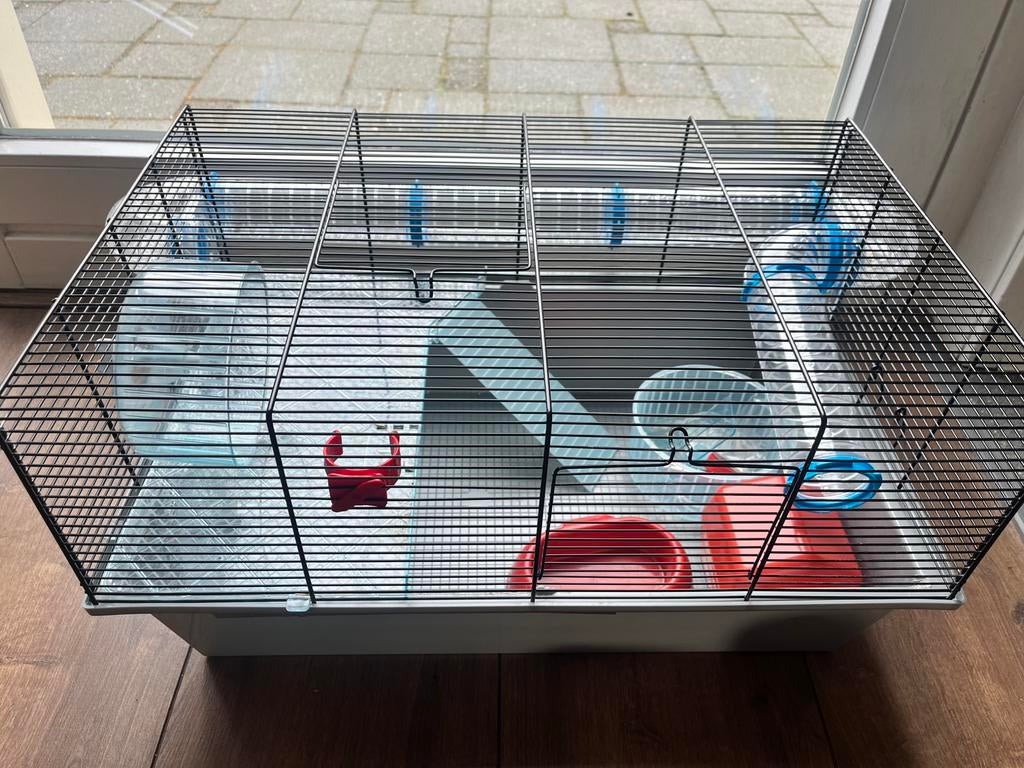 Ferplast Hamsterkooi Milos L, Dieren en Toebehoren, Minder dan 60 cm, Kooi, Gebruikt, Minder dan 75 cm