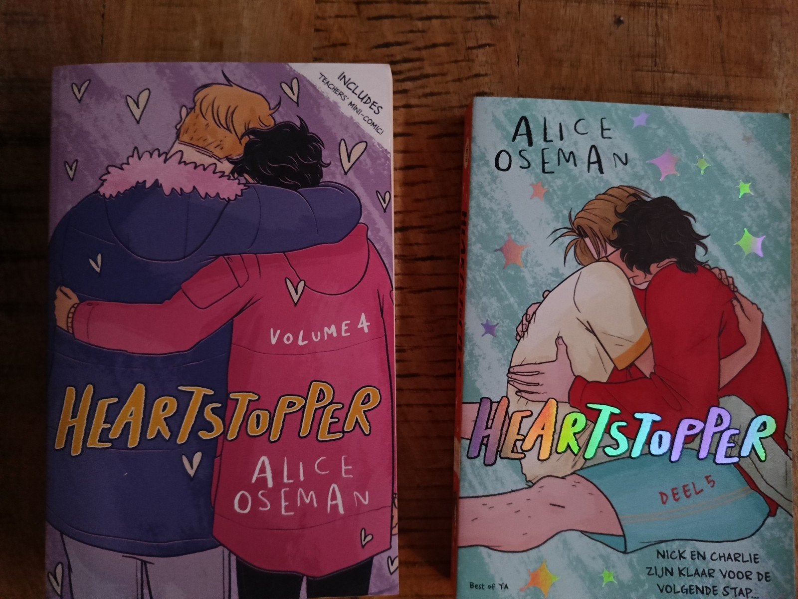 heartstopper vol 4/5, Boeken, Ophalen of Verzenden, Gelezen, Alice Oseman, Fictie