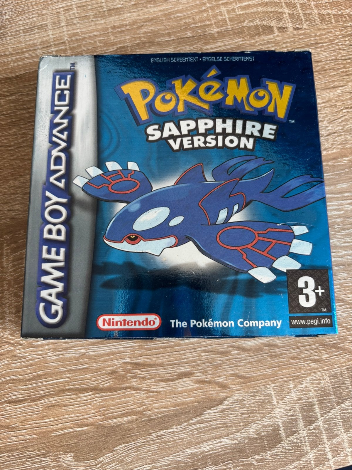 Pokémon Sapphire Game Boy Advance (GBA) CIB Compleet, Spelcomputers en Games, Games | Nintendo Game Boy, 1 speler, Ophalen of Verzenden
