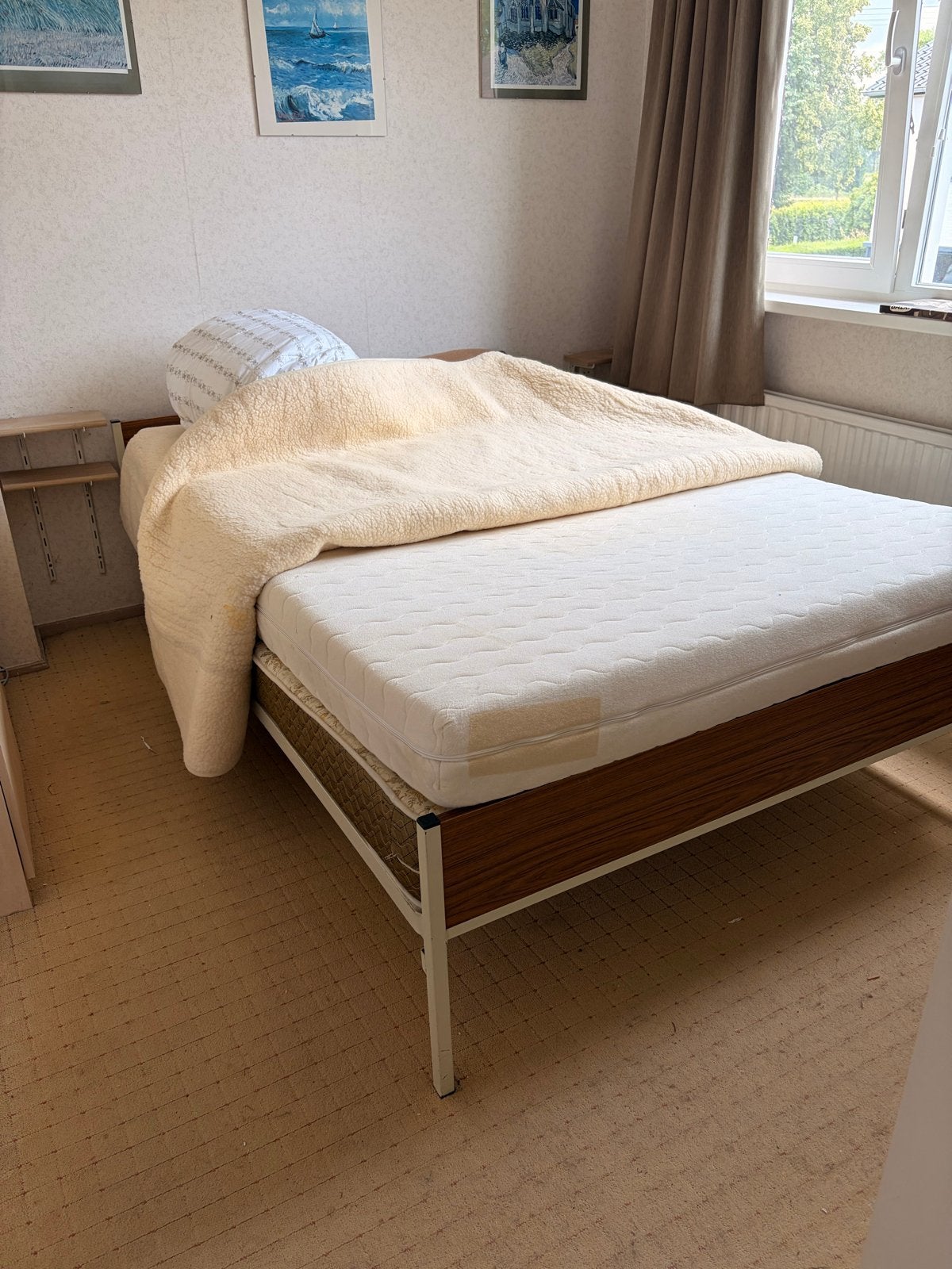 Ligmaat 140x200 - Ideaal als logeerbed, Ophalen, Gebruikt, 140 cm, Twijfelaar