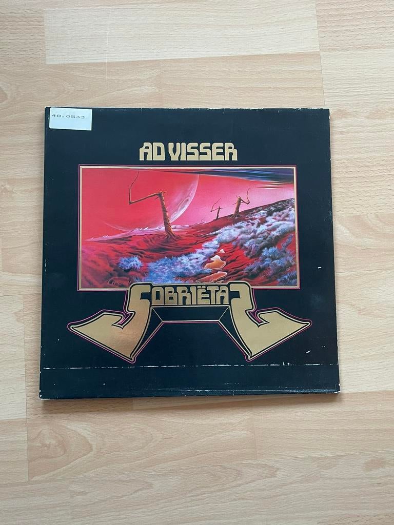Ad Visser – Sobriëtas grammofoonplaat, Gebruikt, 1980 - 1989, Ophalen of Verzenden, 12 inch