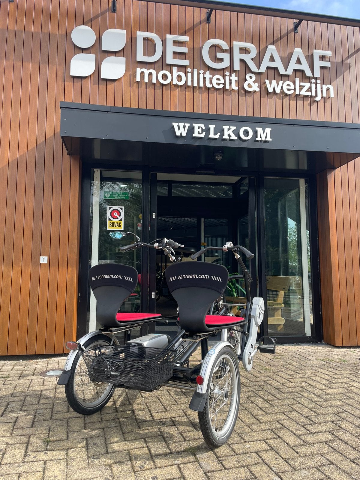 Van Raam Fun2Go duofiets, Ophalen, Zo goed als nieuw
