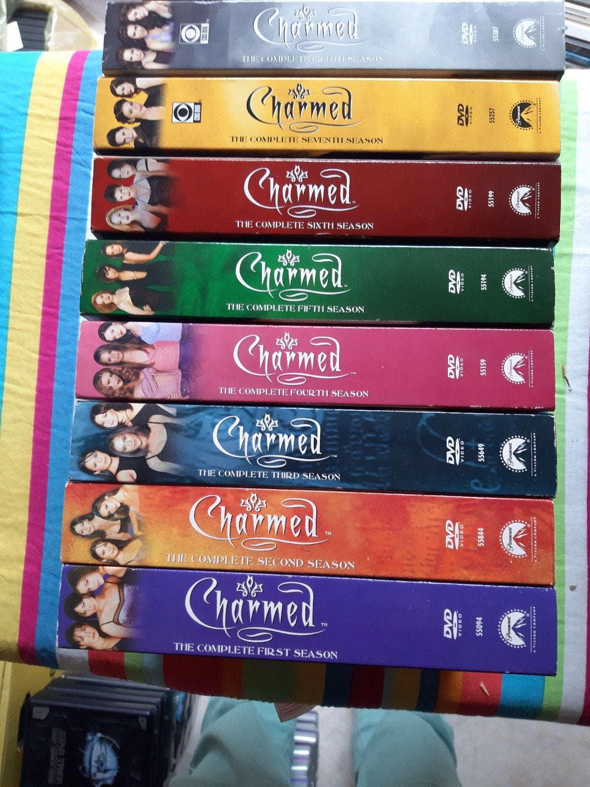 Charmed Complete Serie DVD Box (Seizoen 1-8), Gebruikt, Science Fiction en Fantasy, Ophalen of Verzenden, Vanaf 12 jaar