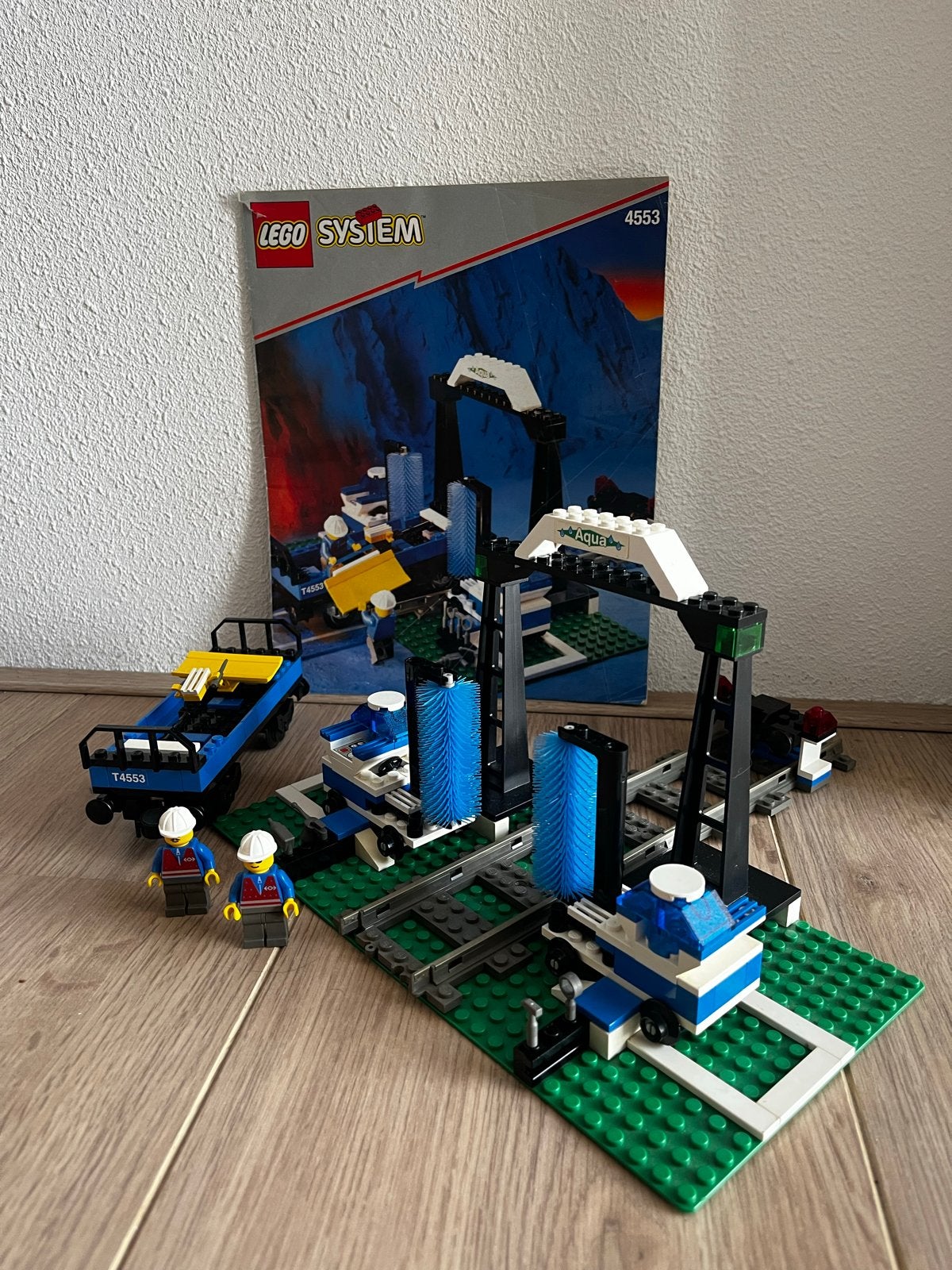 LEGO System 4553: Aqua Zone Car Wash met handleiding, Ophalen of Verzenden, Gebruikt, Overige merken