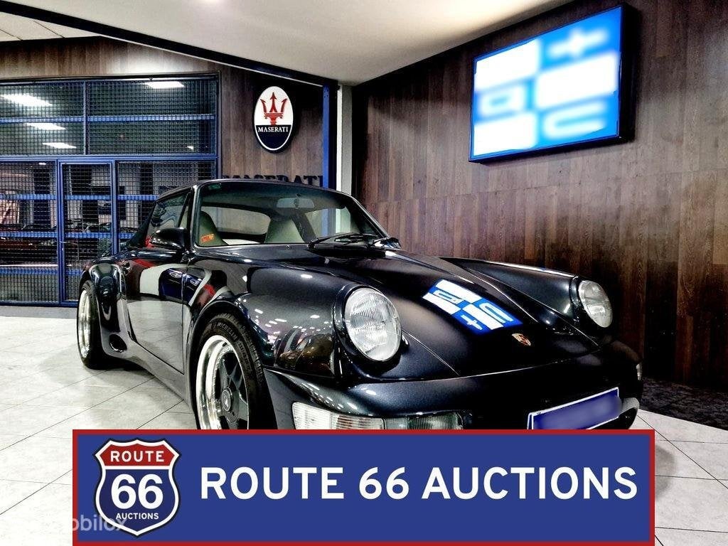 Porsche 911 Carrera 4 | 1990 | Route 66 Auctions, Overige carrosserieën, Zwart, Bedrijf, Porsche