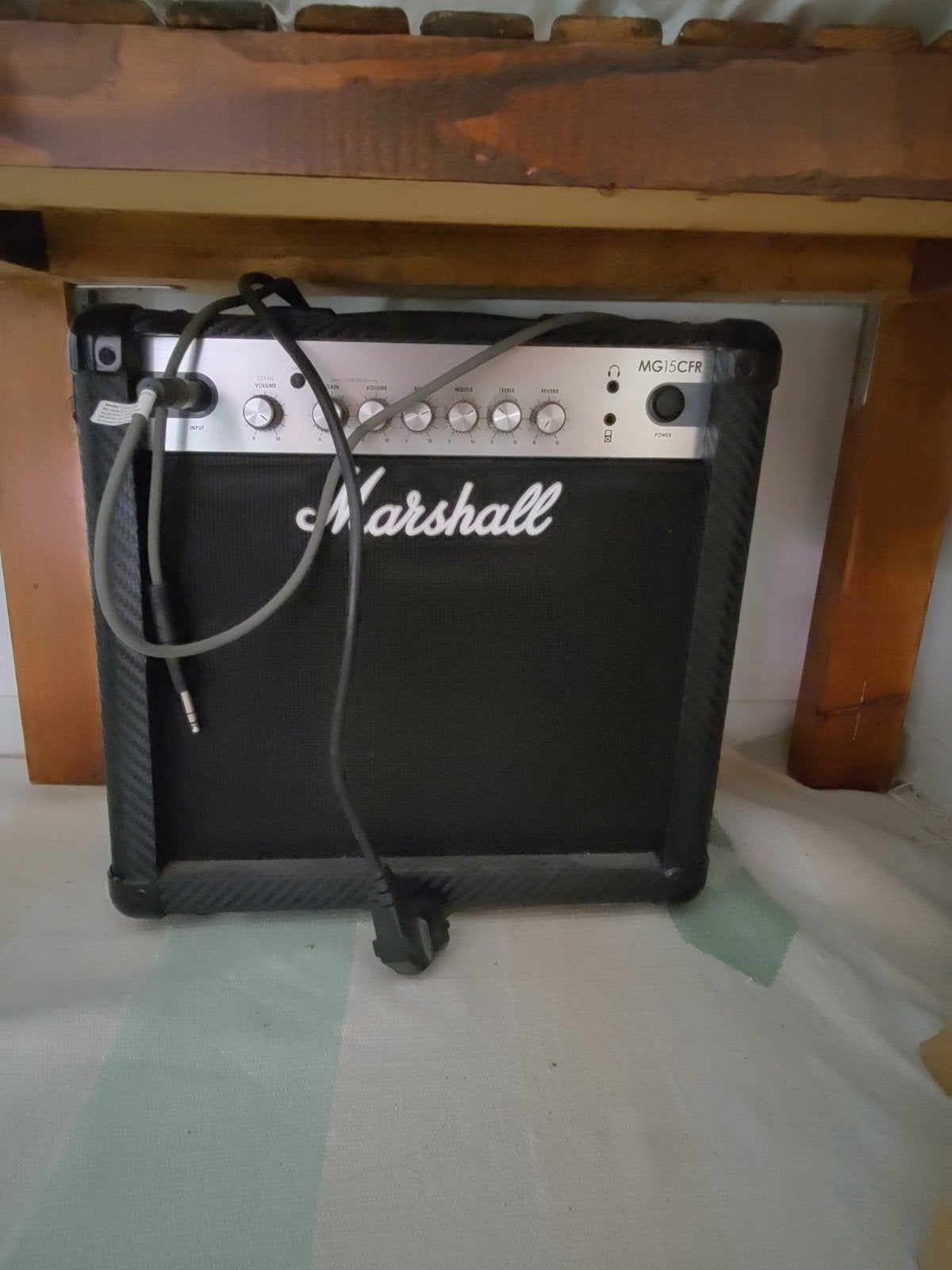 Marshall MG15CFR Gitaarversterker, Ophalen of Verzenden, Zo goed als nieuw, Gitaar, Minder dan 50 watt