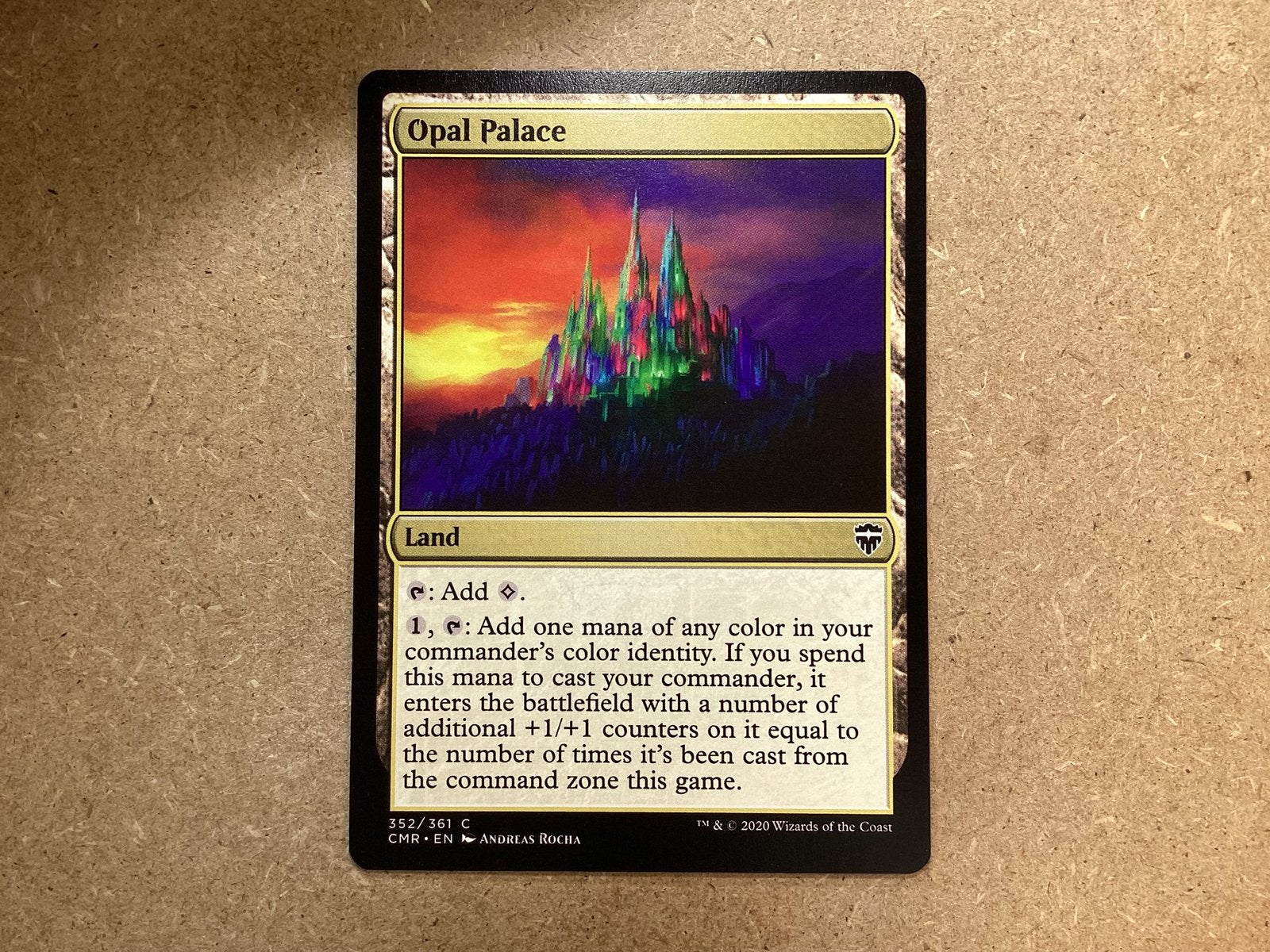 1x Opal Palace [352/361] (Near Mint), Ophalen of Verzenden, Zo goed als nieuw, Losse kaart