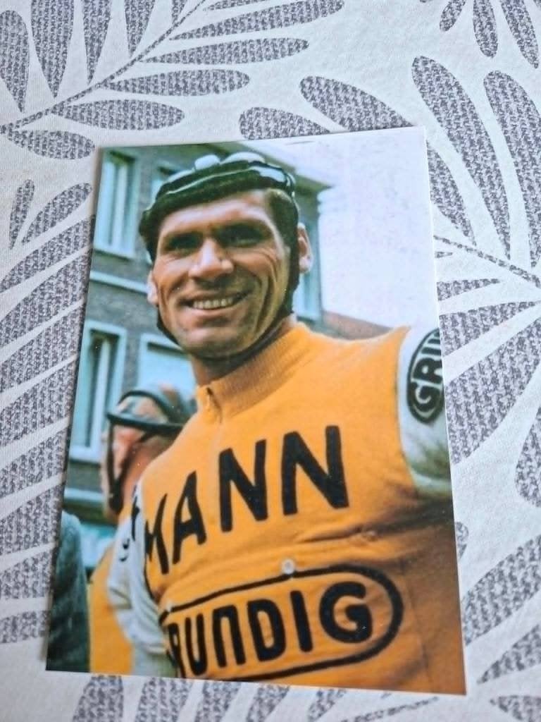 Foto (Repro) Frans Aerenhouts / Mann-Grundig, Verzamelen, Verzenden, Zo goed als nieuw, Overige sporten, Poster, Plaatje of Sticker