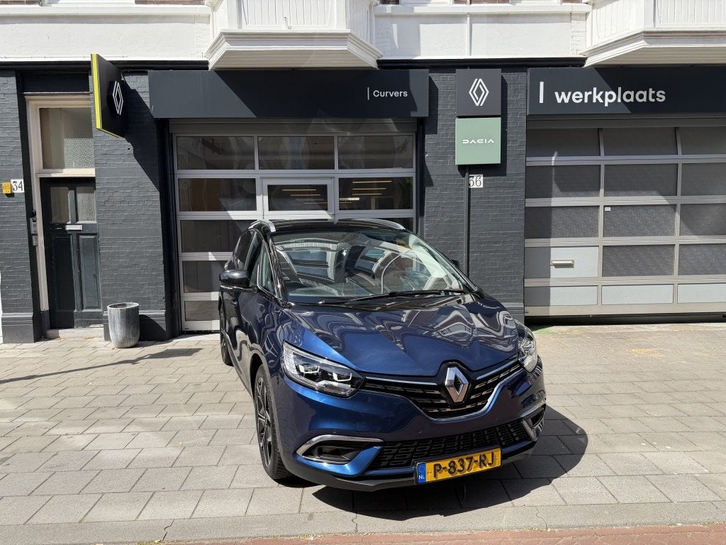 Renault Grand Scénic 1.3 TCe Intens 7p. (bj 2021), Auto's, Renault, 12 maanden, Euro 6, 4 cilinders, Blauw