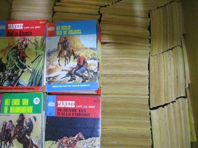 w0458 lasso ministrip 413x, Meerdere stripboeken, Ophalen, Gelezen