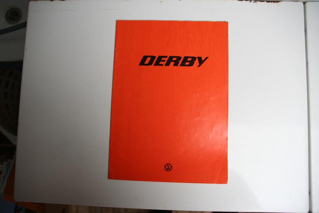 Folder Volkswagen Derby (12-1976) (30), Ophalen of Verzenden, Nieuw, Volkswagen