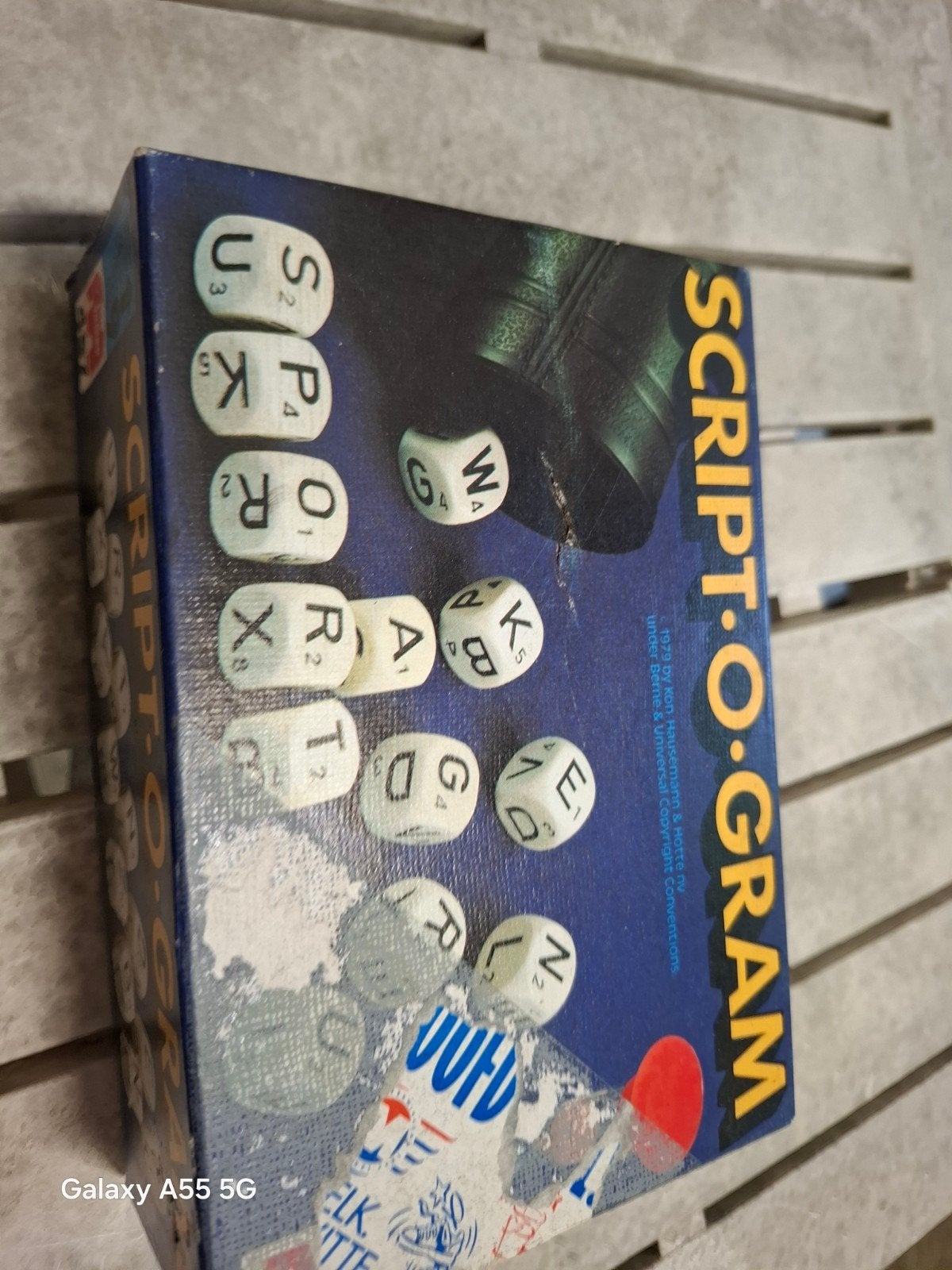 Script-O-Gram dobbelspel - Vintage Jumbo, Postbus 333, 1500 AH Zaandam, Nederland, Ophalen of Verzenden, Een of twee spelers, Info@jumbo.eu