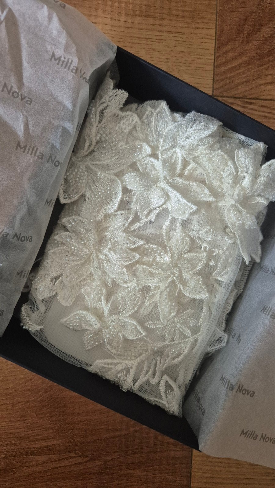 Milla Nova Bridal Handschoenen Justine - Ivoor - S/XS, Overige kleuren, Nieuw, Ophalen of Verzenden, Accessoires