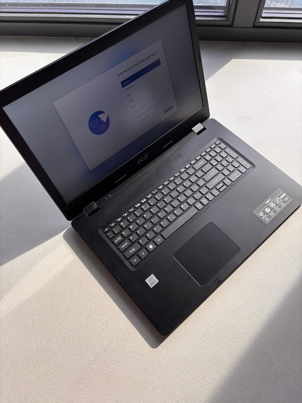 Acer Aspire 3 17 Inch, Computers en Software, Windows Laptops, Zo goed als nieuw, 15 inch, SSD, 2 tot 3 Ghz, Ophalen