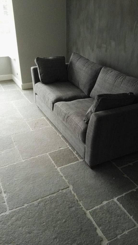 NATUURSTEEN RAW VLOER GREY GROOT ROMAANS VERBAND, Ophalen of Verzenden, Nieuw, Parket