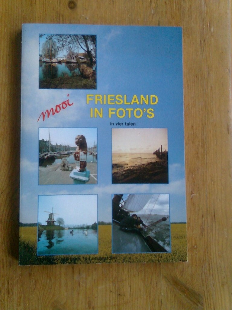 Friesland in foto's, ondertiteld in 4 talen, Ophalen of Verzenden, Gelezen