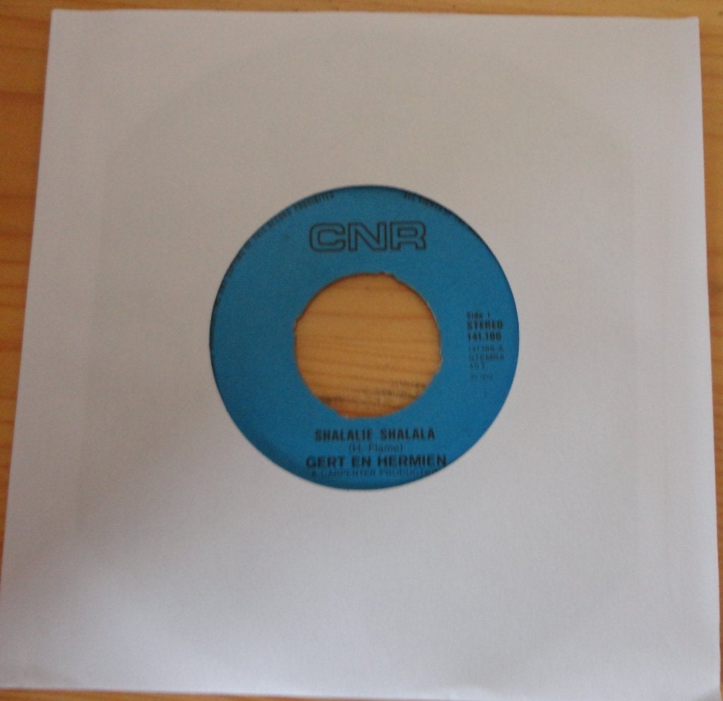 Gert en Hermien > Shalalie Shalala, Ophalen of Verzenden, Gebruikt, 7 inch, Nederlandstalig