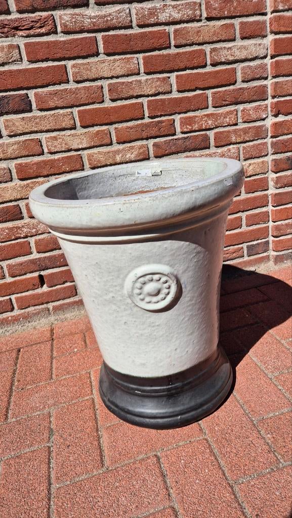 Bloempot, Tuin en Terras, Bloempotten, Steen, Rond, Balkon, 40 tot 70 cm