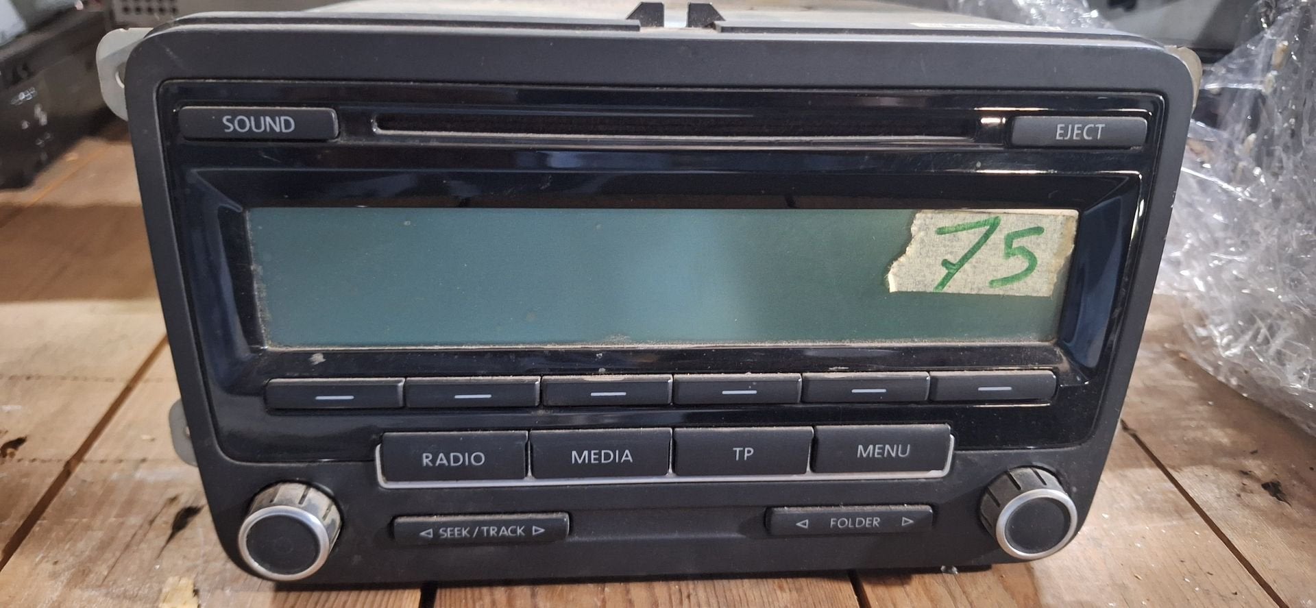 Originele Volkswagen RCD 310 Autoradio met CD-Speler (Golf /, Gebruikt, -, -, Ophalen of Verzenden