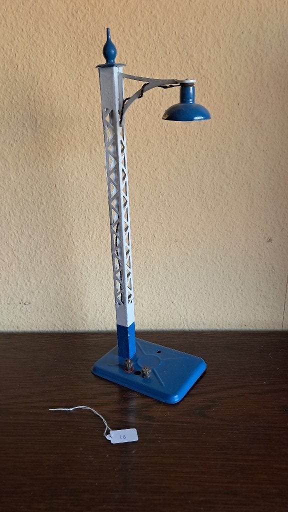 Spoor 0 hornby 1E elektrische lamp 28,5 cm, 1928-39., Ophalen of Verzenden