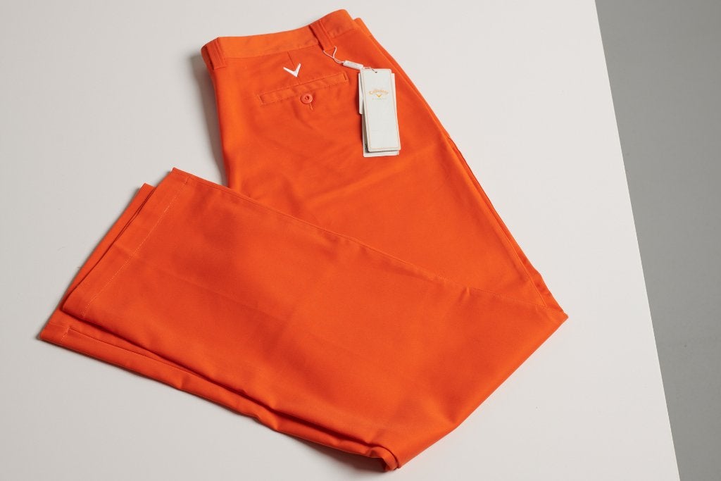 Callaway oranje golfbroek heren maat 38, Sport en Fitness, Golf, Ophalen of Verzenden, Nieuw, Kleding, Callaway