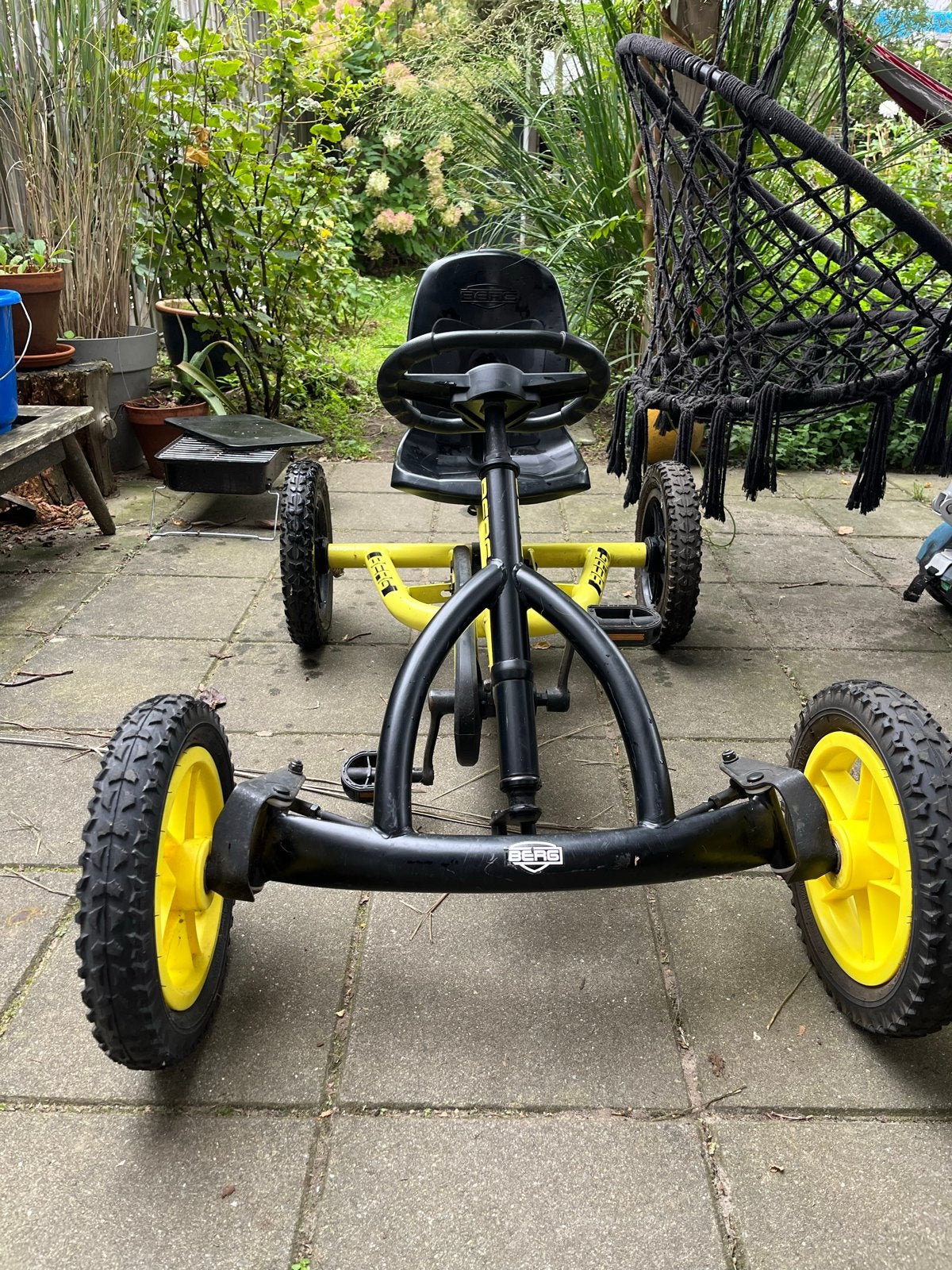Berg skelter geel/zwart, Kinderen en Baby's, Ophalen of Verzenden, Gebruikt, Berg