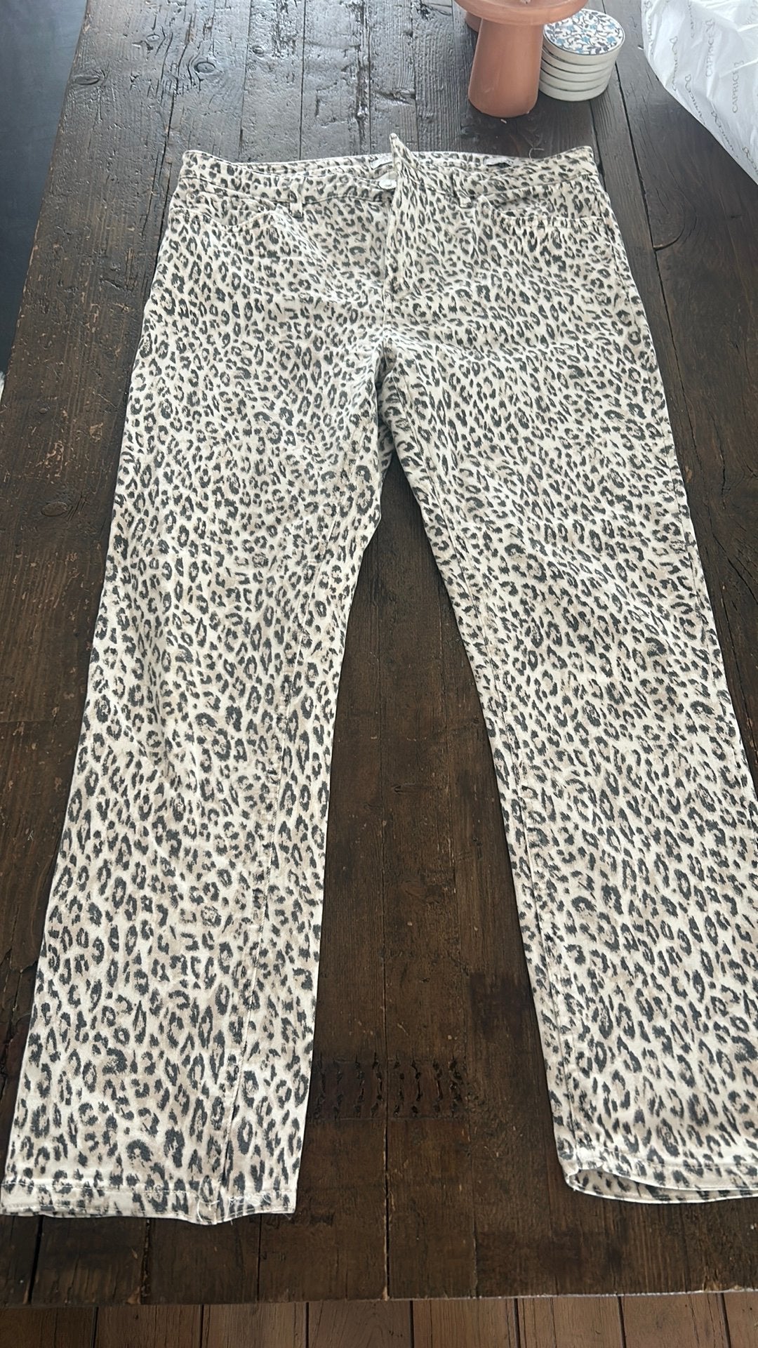 Costes broek zomer w34 L32 panter jeans, Kleding | Dames, Ophalen of Verzenden, Zo goed als nieuw, Maat 38/40 (M), Lang