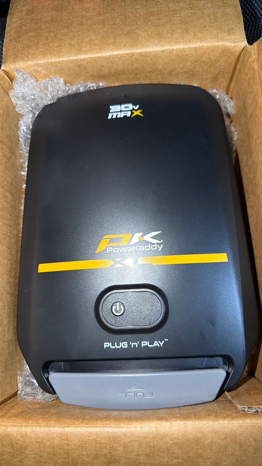 Powakaddy 30V-36H lithiumaccu, Sport en Fitness, Golf, Ophalen of Verzenden, Nieuw, Golfkar