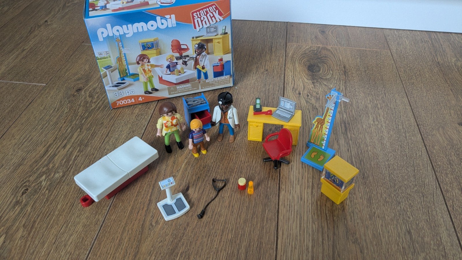 Playmobil Starter Pack DoktersPraktijk 70034, Kinderen en Baby's, Complete set, Overige typen, Ophalen of Verzenden, Zo goed als nieuw