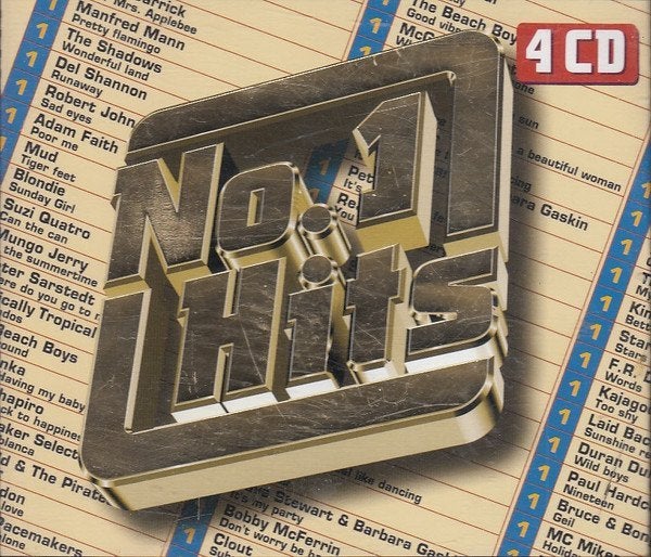 No. 1 Hits 4 X CD, Verzenden, Zo goed als nieuw, Pop, Album