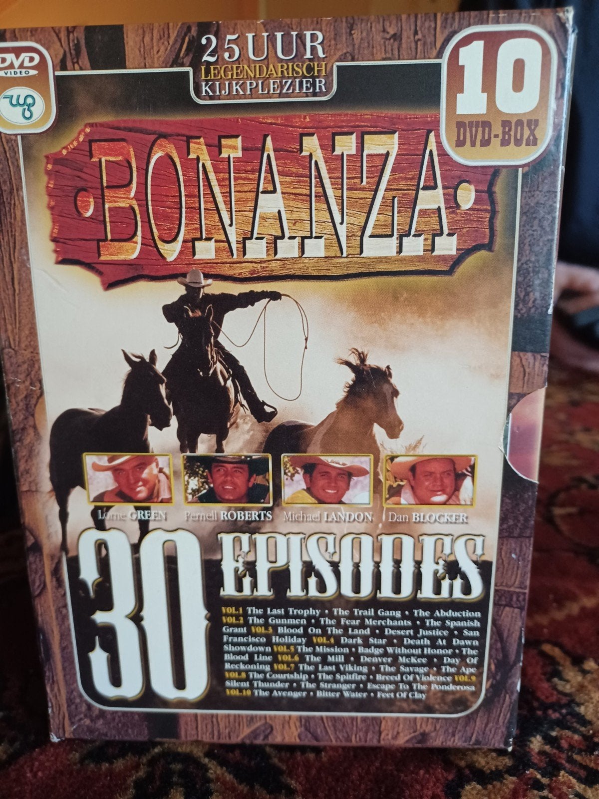 BONANZA  10 dvd box, Cd's en Dvd's, Ophalen, Alle leeftijden, Nederlands, Western