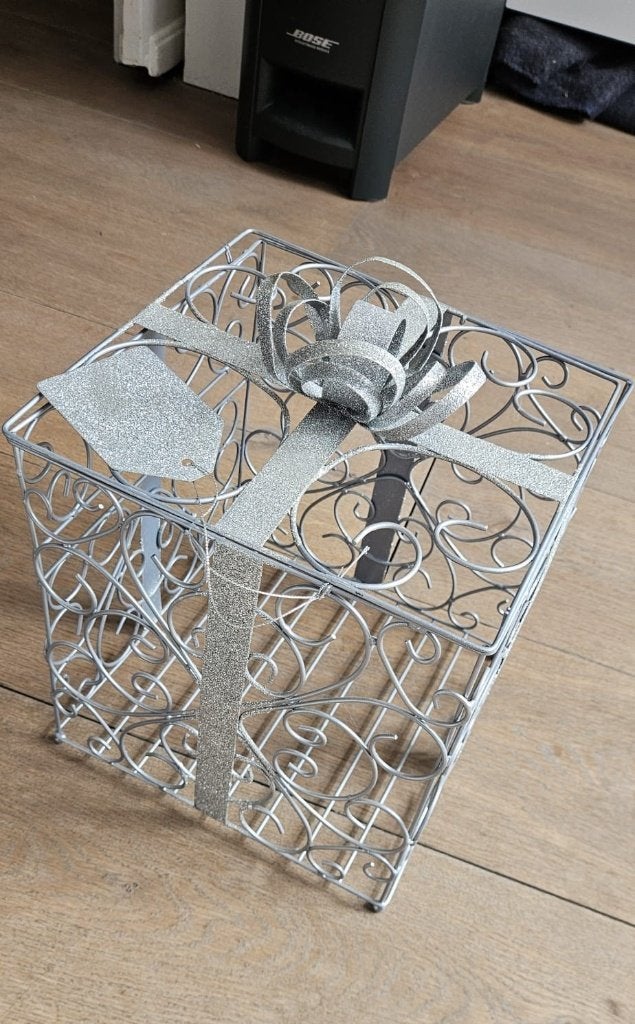 Bruiloft cadeau enveloppendoos / enveloppenkist, Ophalen, Zo goed als nieuw, Versiering, Geboorte of Huwelijk
