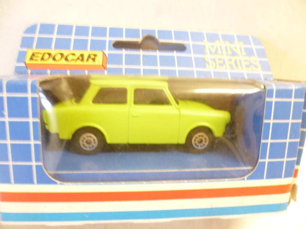 Edocar Trabant 1986 nieuw in doosje modelauto., Ophalen of Verzenden, Nieuw, Auto