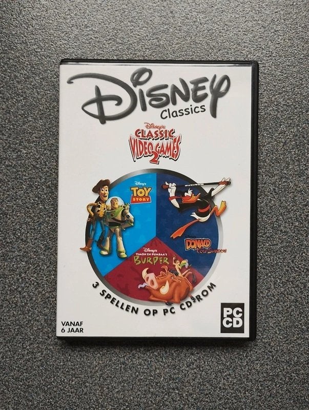 Disney's Classic Video Games 2, Avontuur en Actie, Verzenden, 1 speler, Zo goed als nieuw