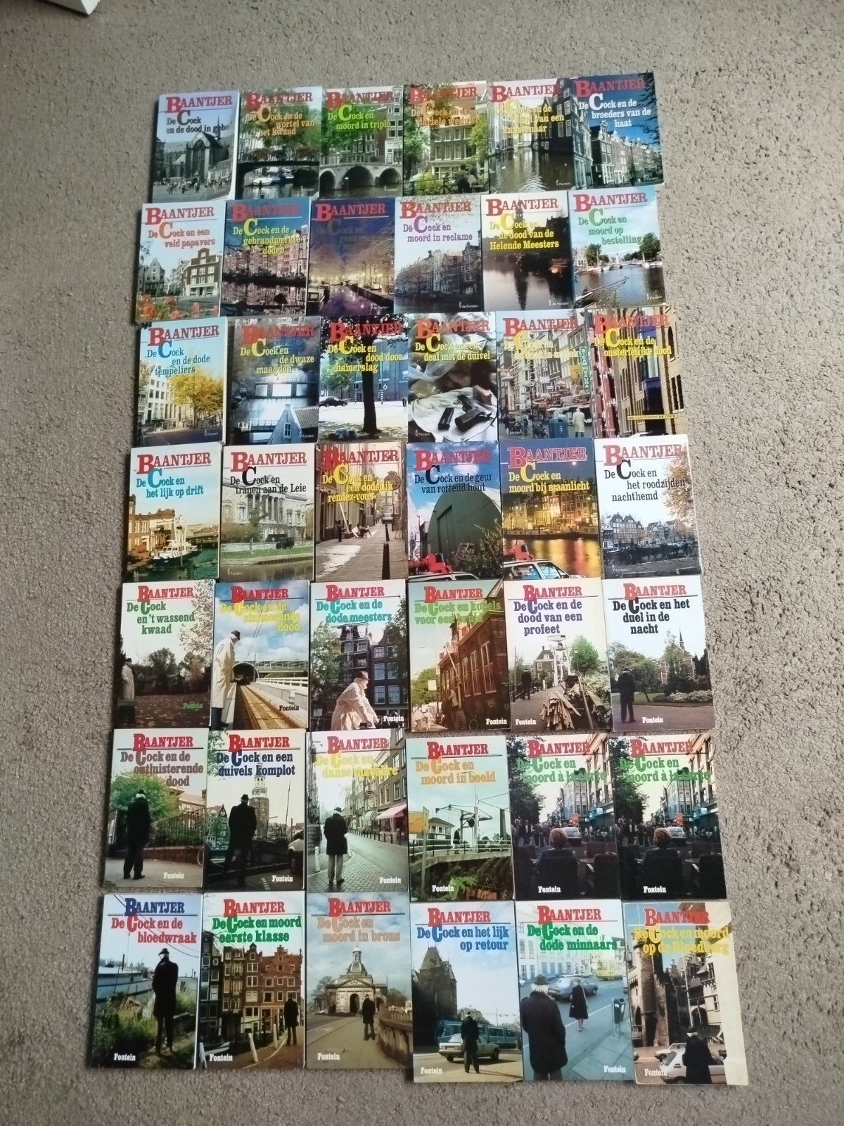 Prachtige Baantjer boeken * losse verkoop* vanaf Eur 0,50 ps, Boeken, Ophalen of Verzenden, Zo goed als nieuw, A.C. Baantjer, Tv-bewerking