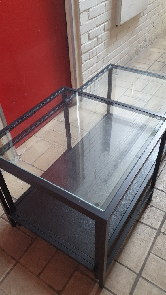 Ikea Vittsjö Salontafel, Huis en Inrichting, Tafels | Salontafels, Ophalen, Minder dan 50 cm, Glas, 100 tot 150 cm