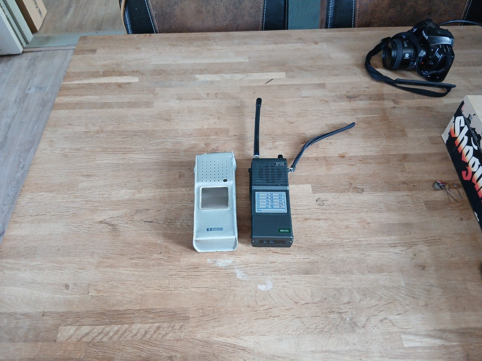 icom ic-m12, Ophalen