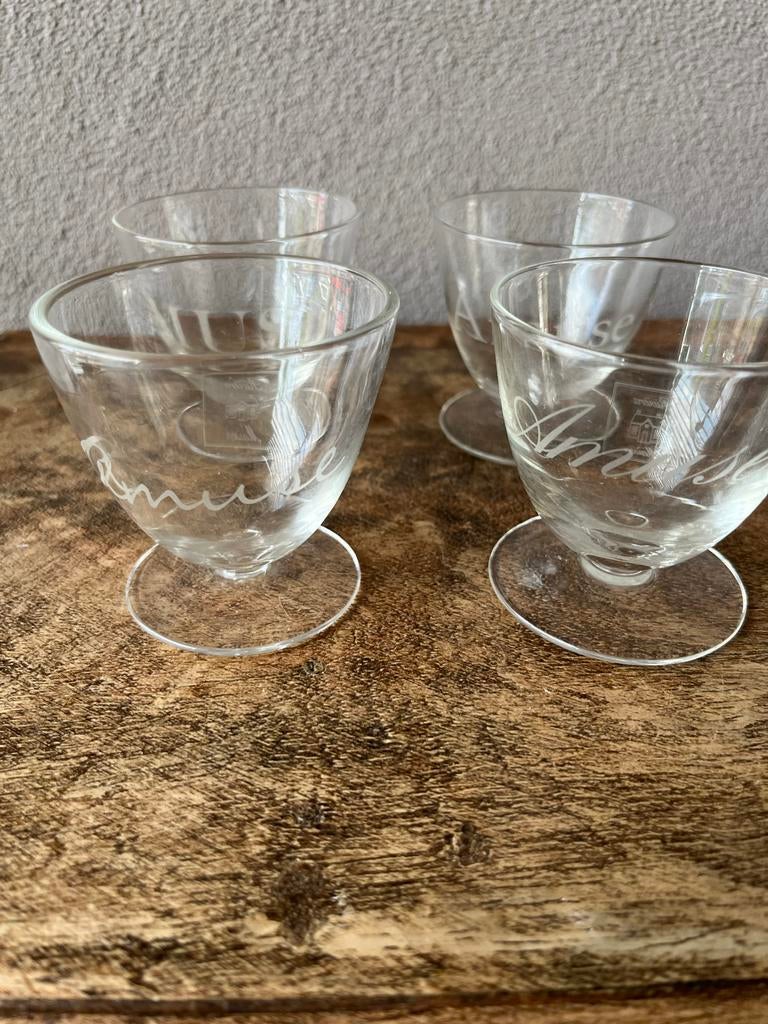 Riviera Maison Amuse Set van 4 Glaasjes, Ophalen of Verzenden
