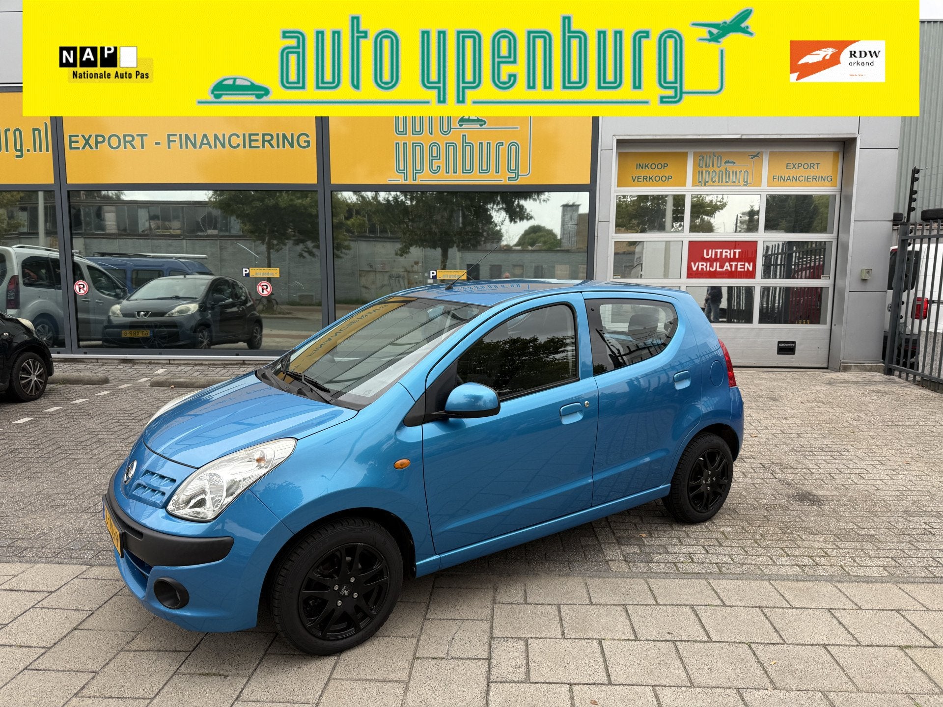 Nissan Pixo 1.0 Look * 138.010 Km * Airco * Sportvelgen * 5, Auto's, Voorwielaandrijving, Euro 5, Stof, Gebruikt