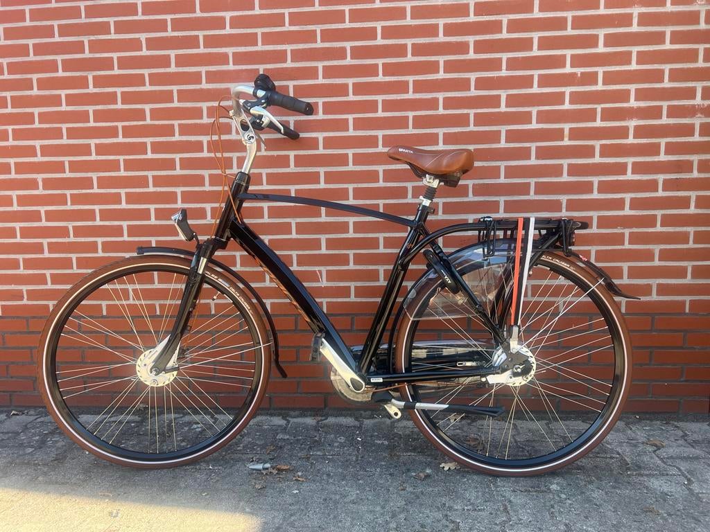Sparta Sense 8 speed 57/28 in nieuwstaat!, Velgrem, Versnellingen, Zo goed als nieuw, 53 tot 57 cm