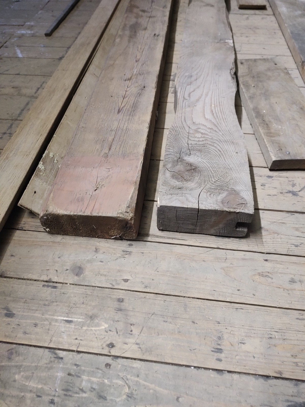 Houten balken rest stukken, Ophalen, 250 cm of meer, Balken