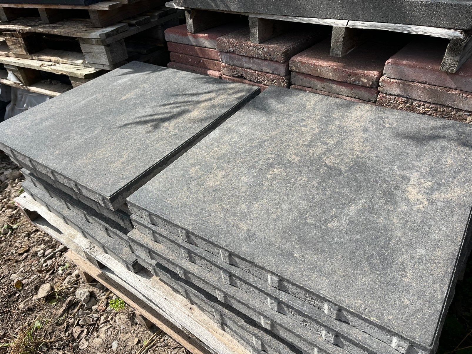 60x60x4 tegels, Ophalen, Zo goed als nieuw, Beton, Terrastegels