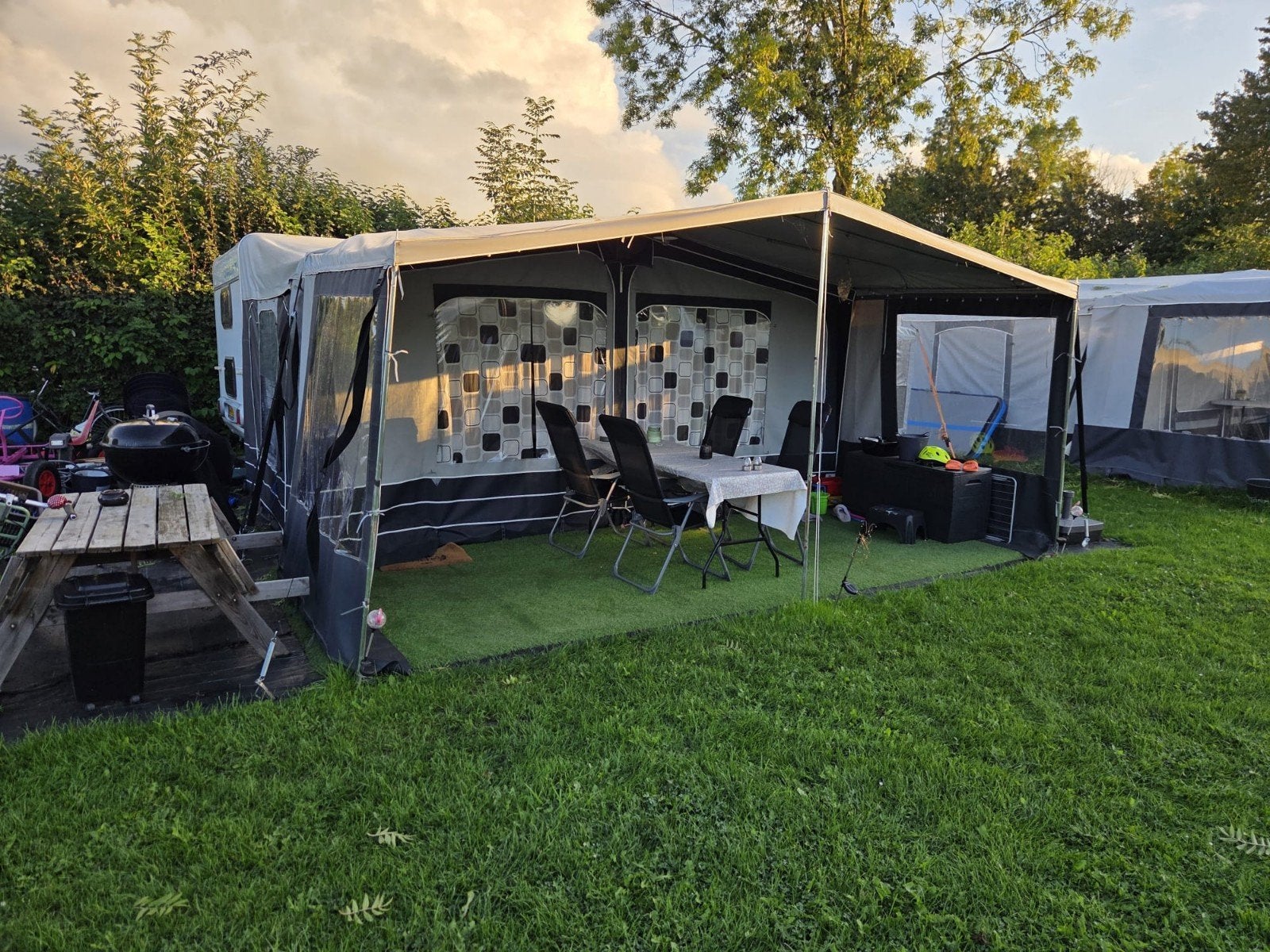 Obelink Costa Brava 300 maat 11 voortent (906-930 cm), Ophalen, Gebruikt, Ten Cate All Season 240g/m2, Overige merken