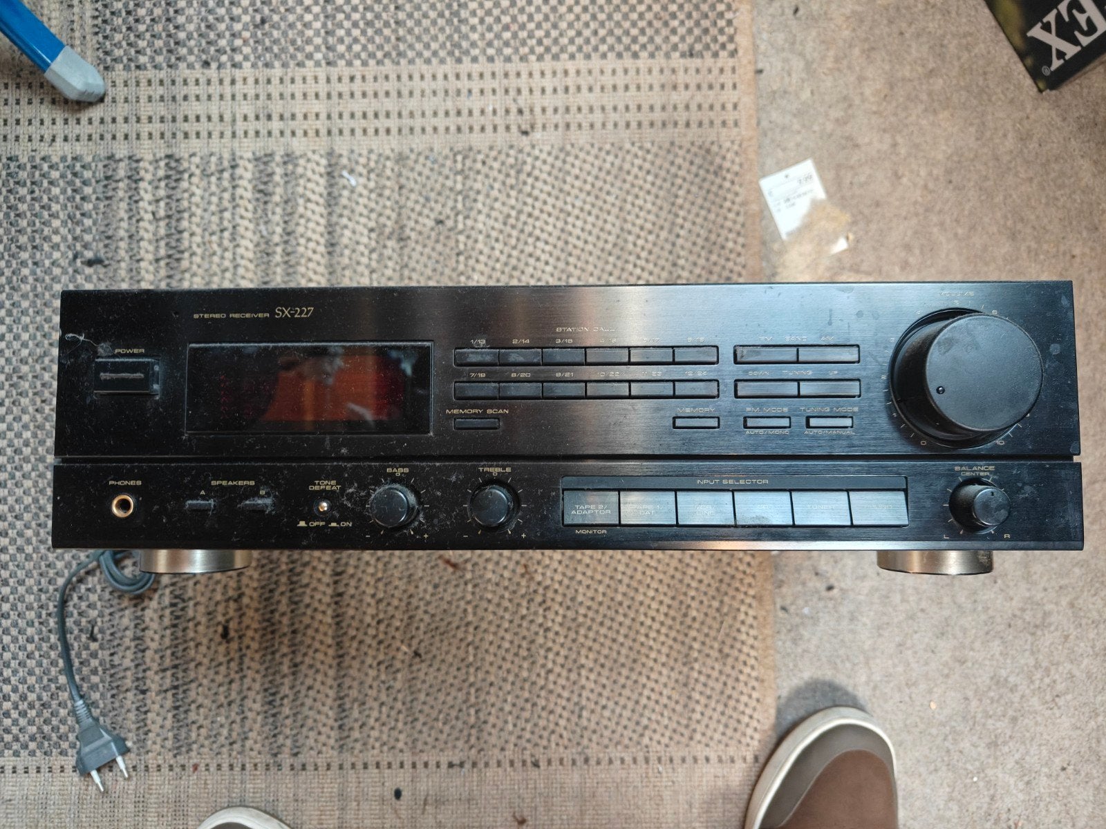 Pioneer SX-227, Ophalen, Pioneer