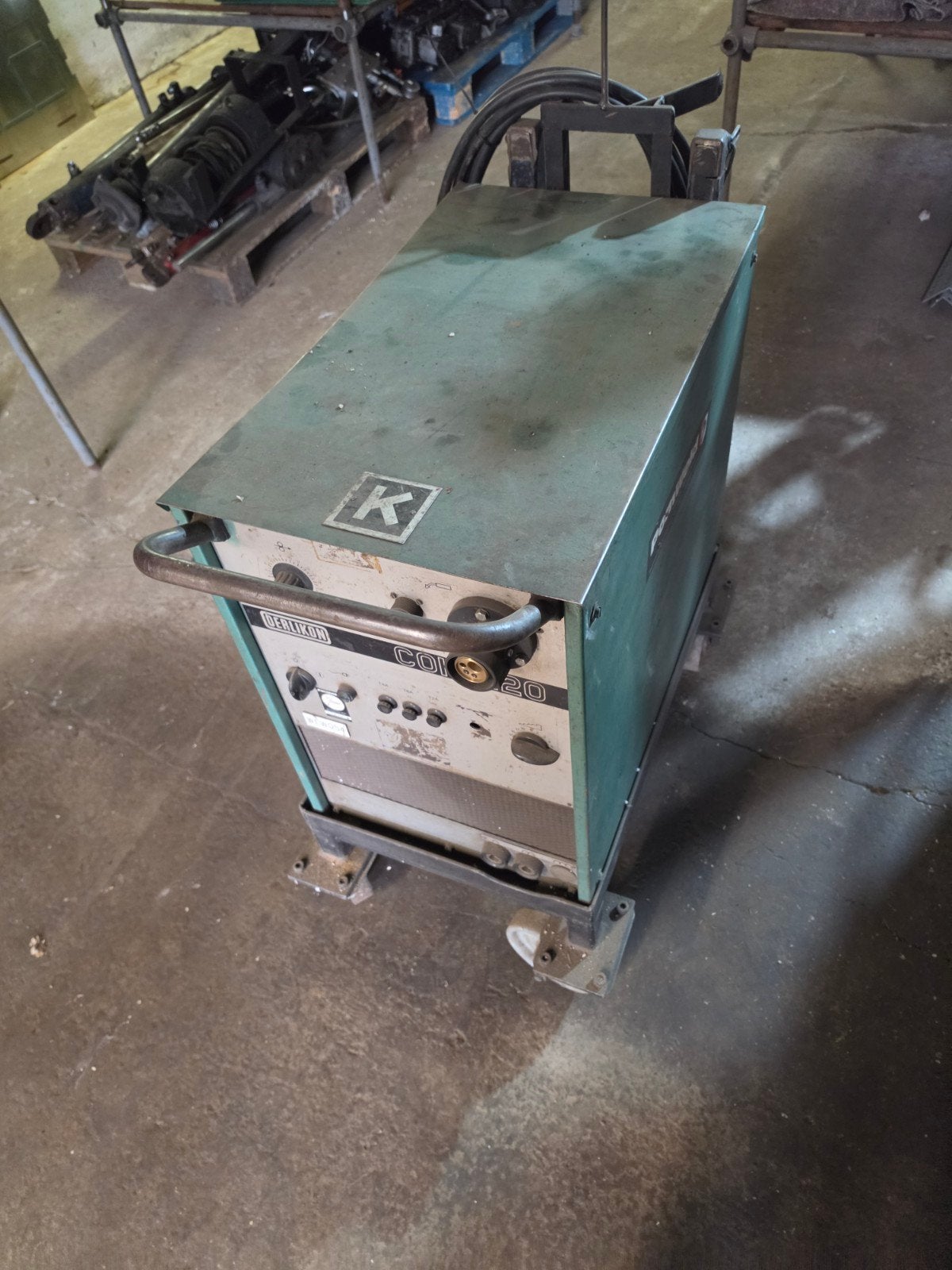 PomWeld CO2 lasapparaat - Gebruikt maar functioneel, Doe-het-zelf en Verbouw, Gereedschap | Lasapparaten, Ophalen, Gebruikt, 250 ampère of meer