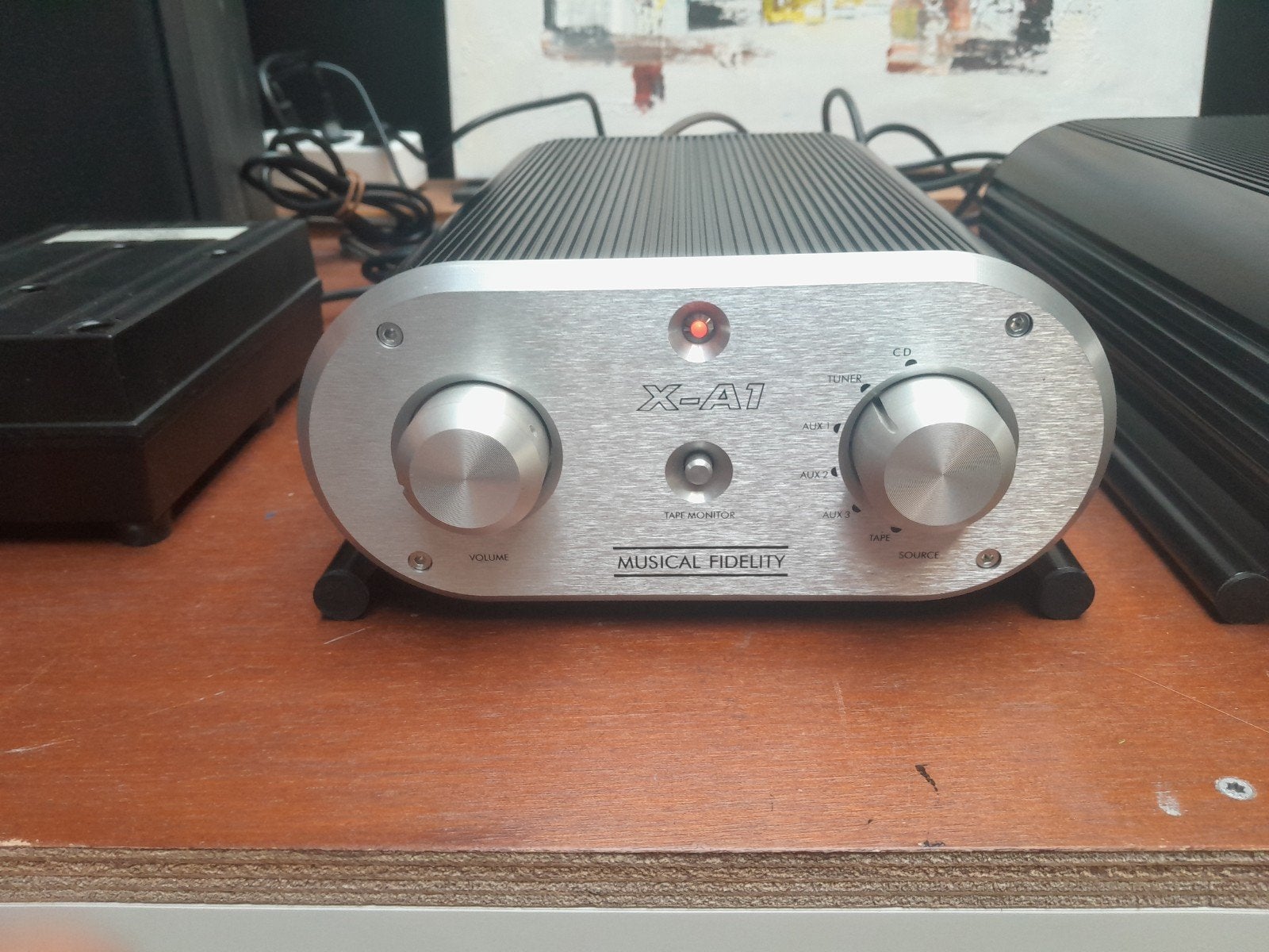 Musical Fidelity X-A1 versterker zeer mooie staat., Audio, Tv en Foto, Versterkers en Receivers, Ophalen, Zo goed als nieuw, Minder dan 60 watt