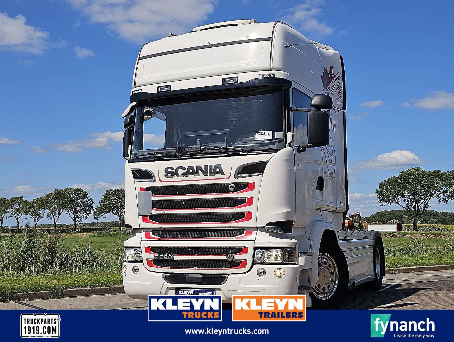 SCANIA R520 komressor, Automaat, Euro 6, Scania, Wit