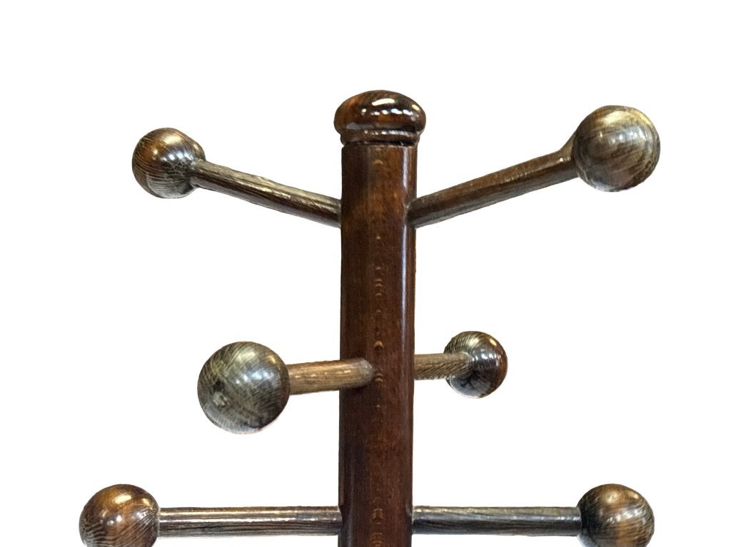 Vintage Staande Kapstok Hout Jaren 70 Spoetnik Design Bruin, Vintage, Gebruikt, Vintage, Vintage
