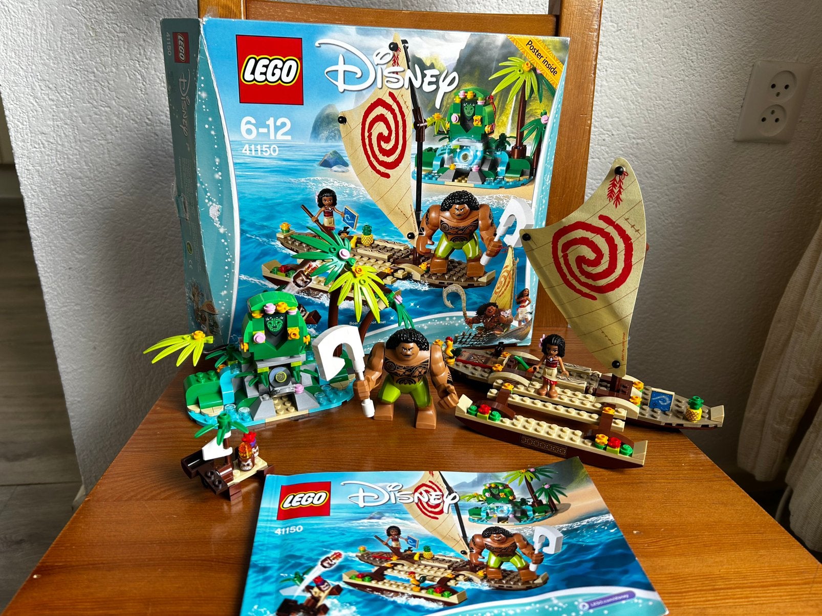 LEGO 41150 Disney Vaiana's / Moana / oceaanreis, Ophalen of Verzenden, Zo goed als nieuw